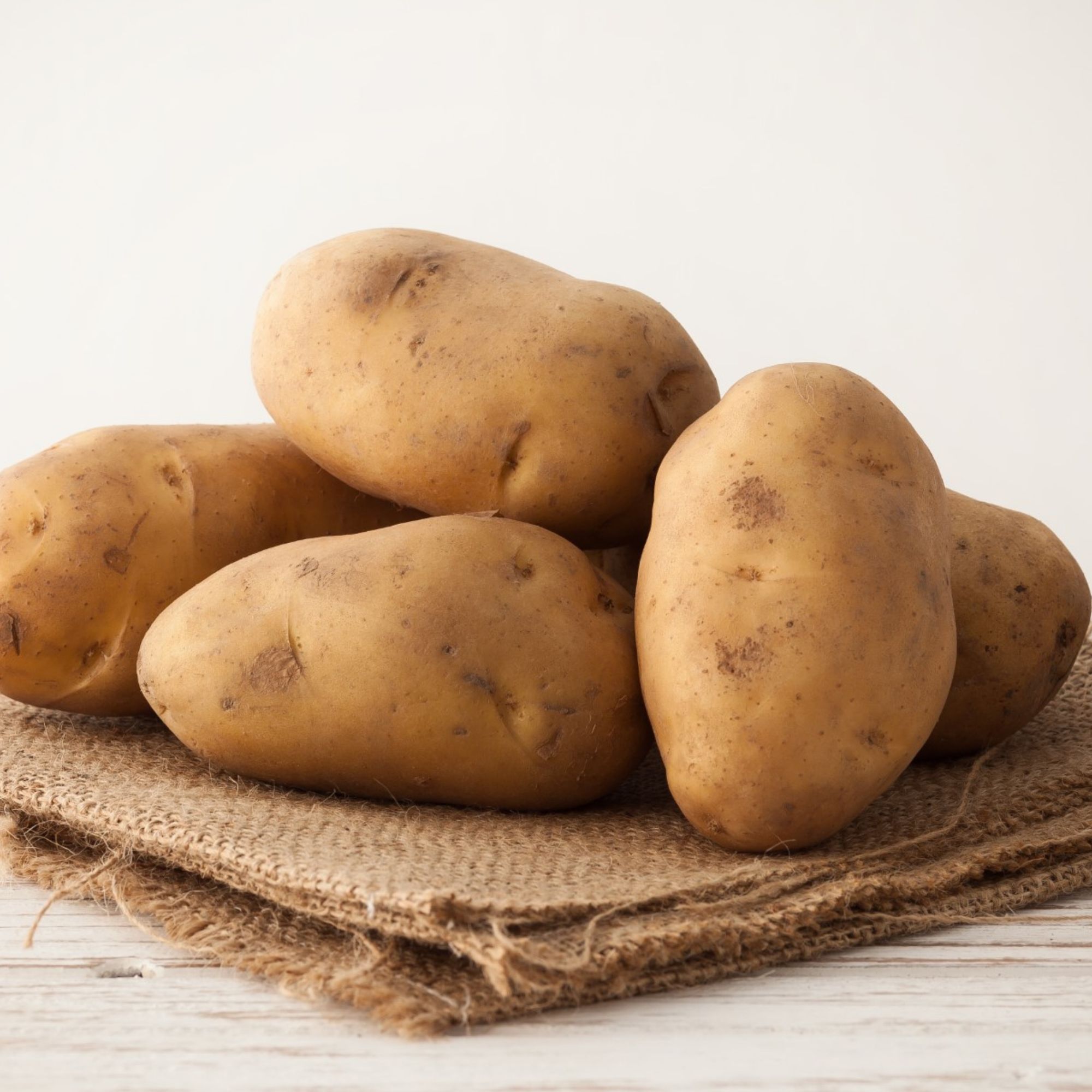 Organic Seed Potatoes - Russet - 10 Lbs - Solanum tuberosum - Live Potato Sets for Spring Planting - Non-GMO, Hybrid Potatoe Roo